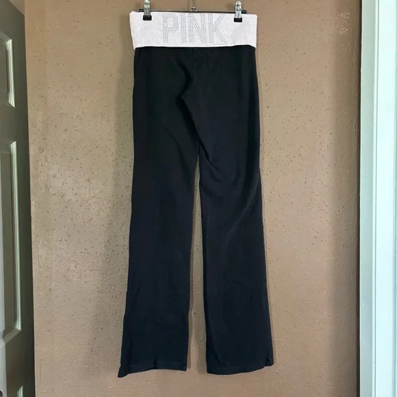 PINK by Victoria's Secret Black Yoga Pants size S - Picture 11 of 12